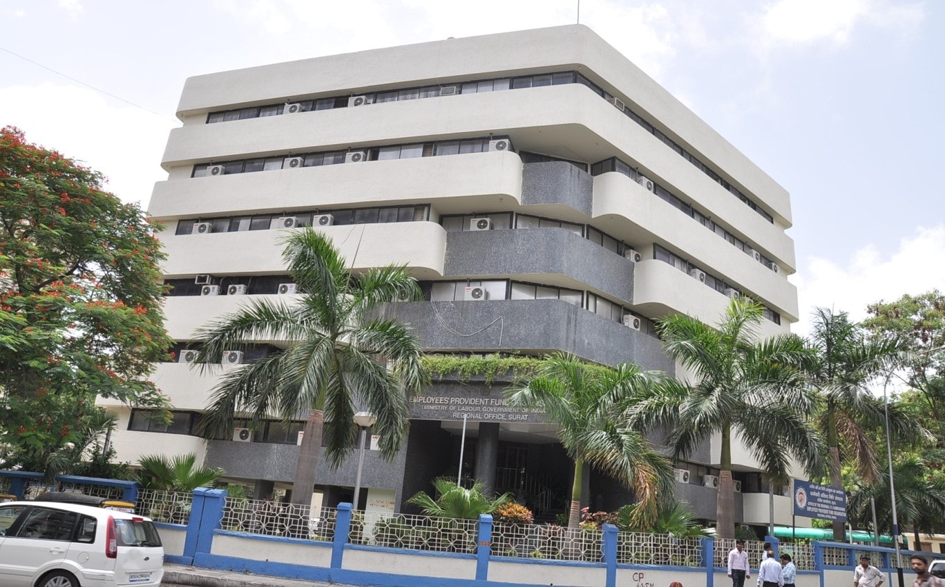 epfo office surat building